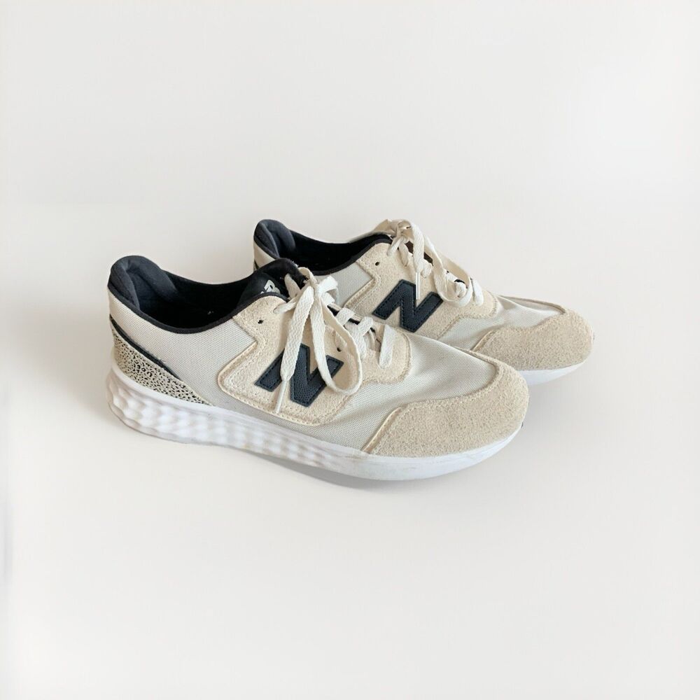 New Balance Fresh Foam X70 Off White/Sand/Cheetah WSX70THA Women's Size 9.5